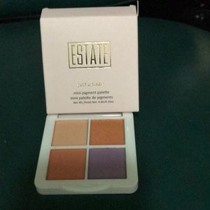 Estate Cosmetics Mini Pigment Palette in Peach Punch New opened only for picture
